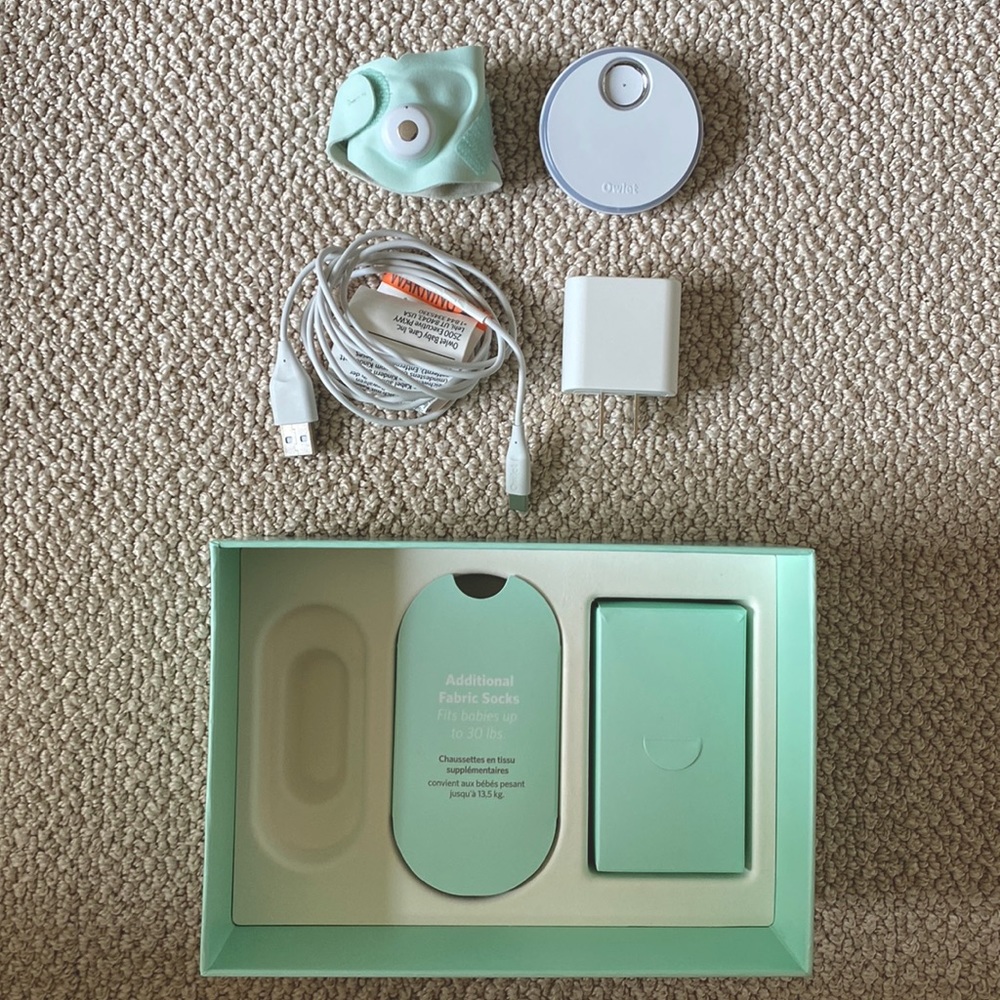 Never used infant Owlet